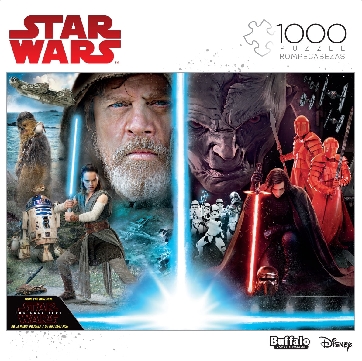 Buffalo Games Star Wars The Light The Darkness Puzzle, 1000 Piece