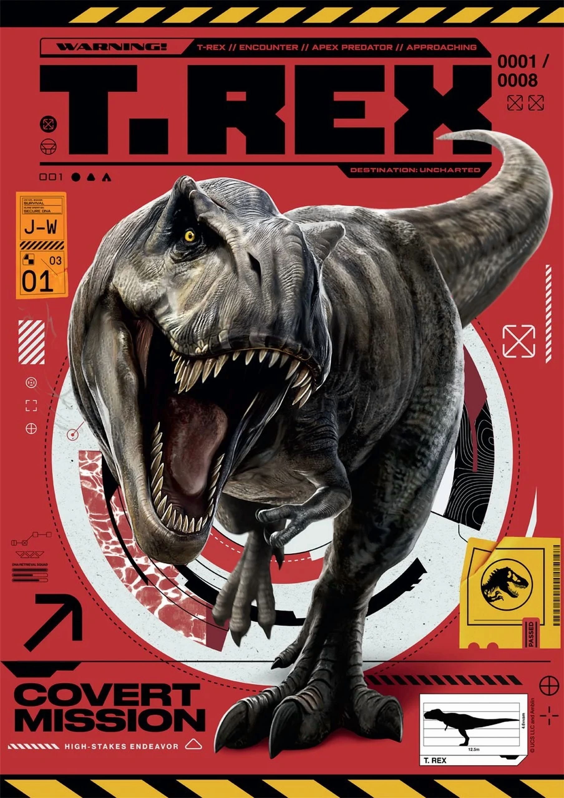Buffalo Games Jurassic Park Rebirth T. Rex Encounter 300-PC Interlocking Jigsaw Puzzle for Adults Ages 14+