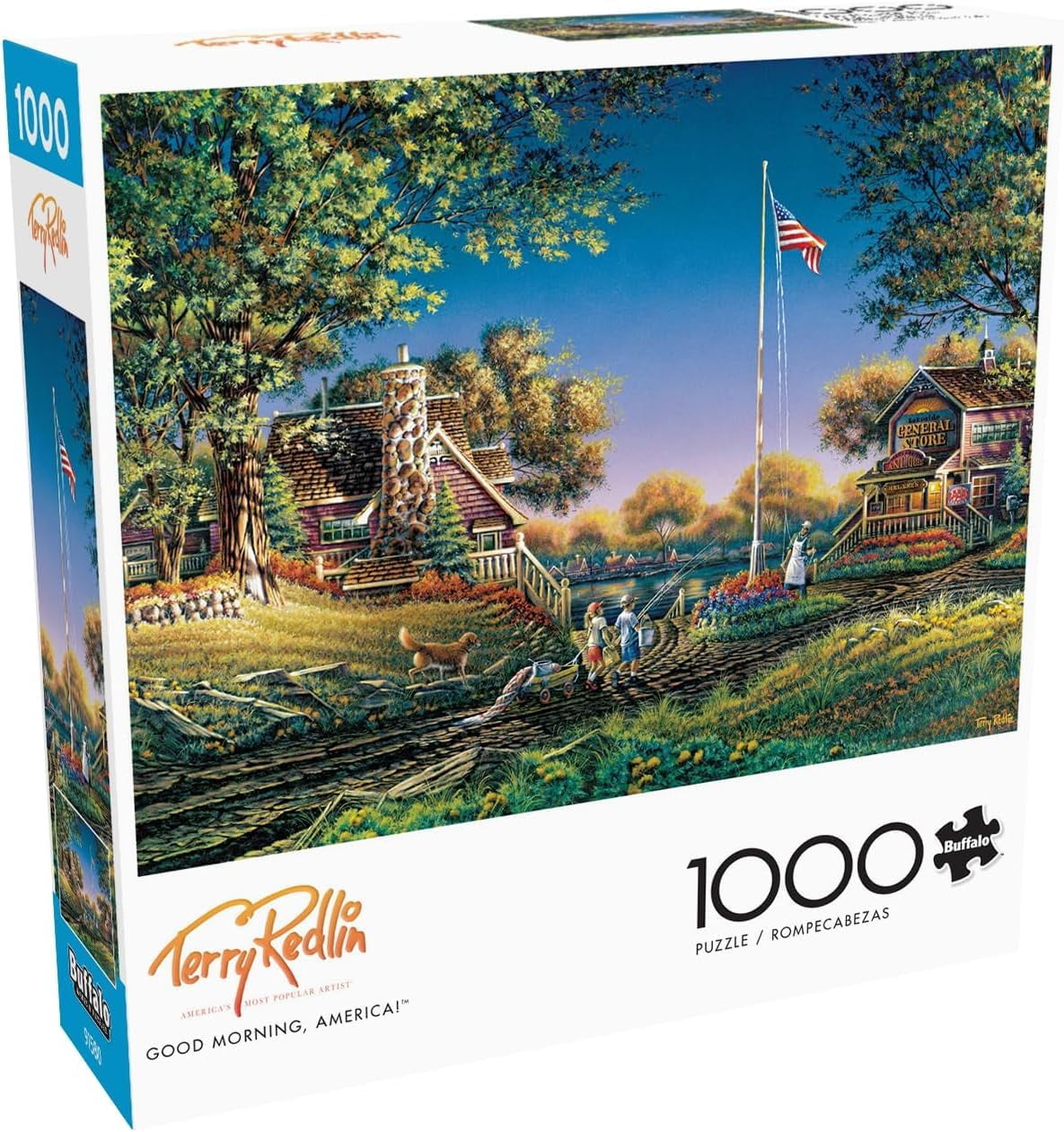 Buffalo Games Terry KEF16 Redlin Good Morning, America! 1000