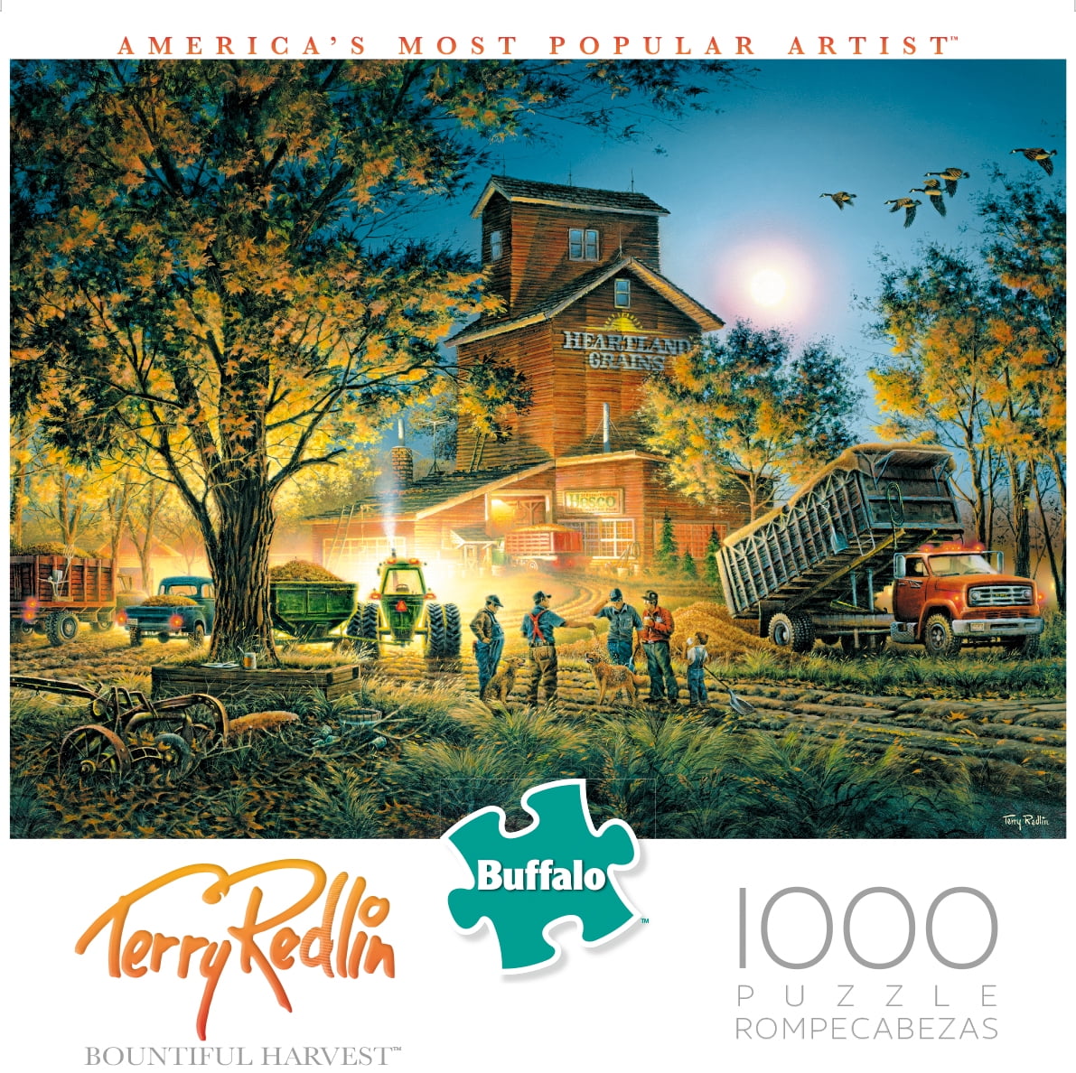 Buffalo Games - Terry Redlin - Bountiful Harvest - 1000 Piece Jigsaw Puzzle