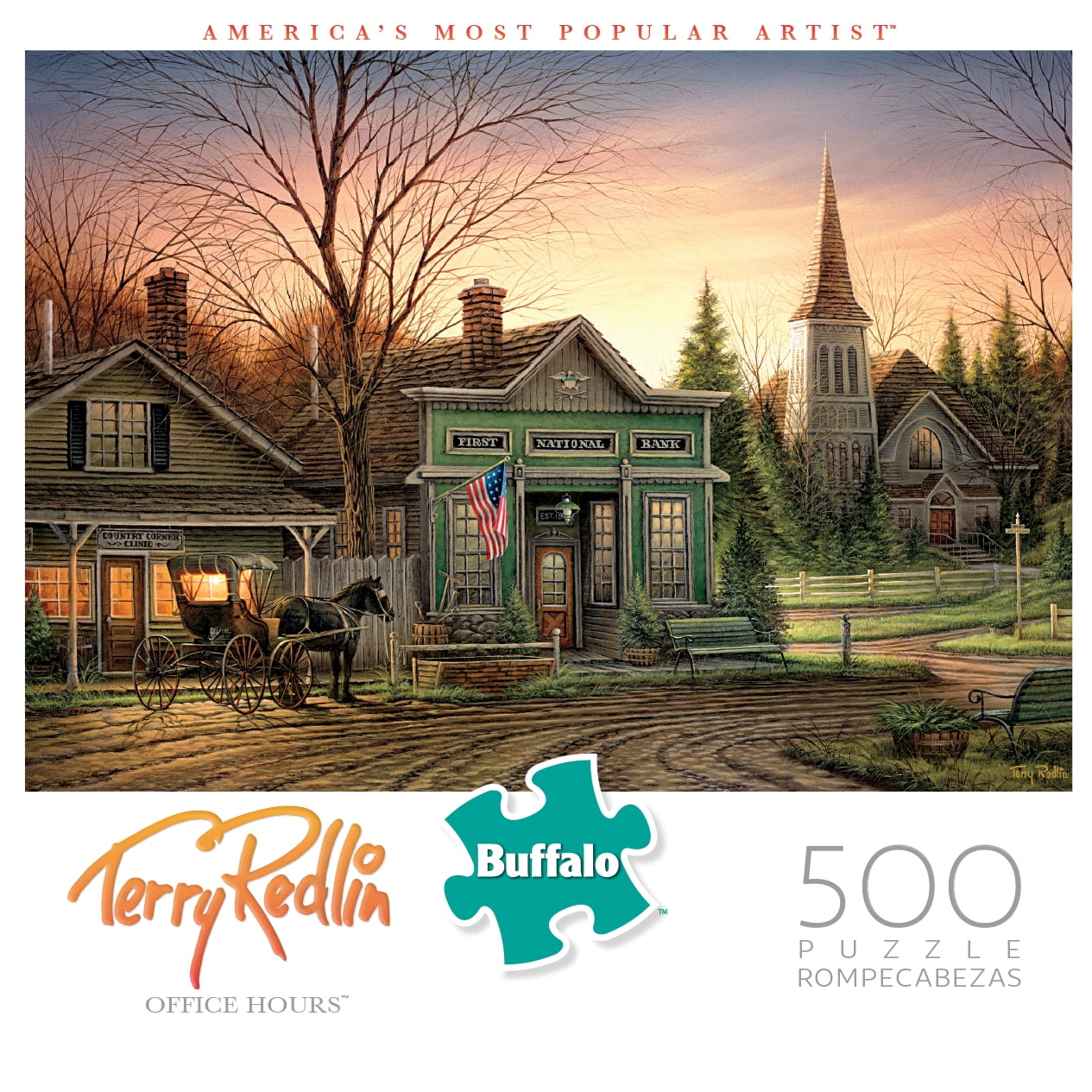 Buffalo Games Terry Redlin - Office Hours 500 Pieces Jigsaw Puzzle