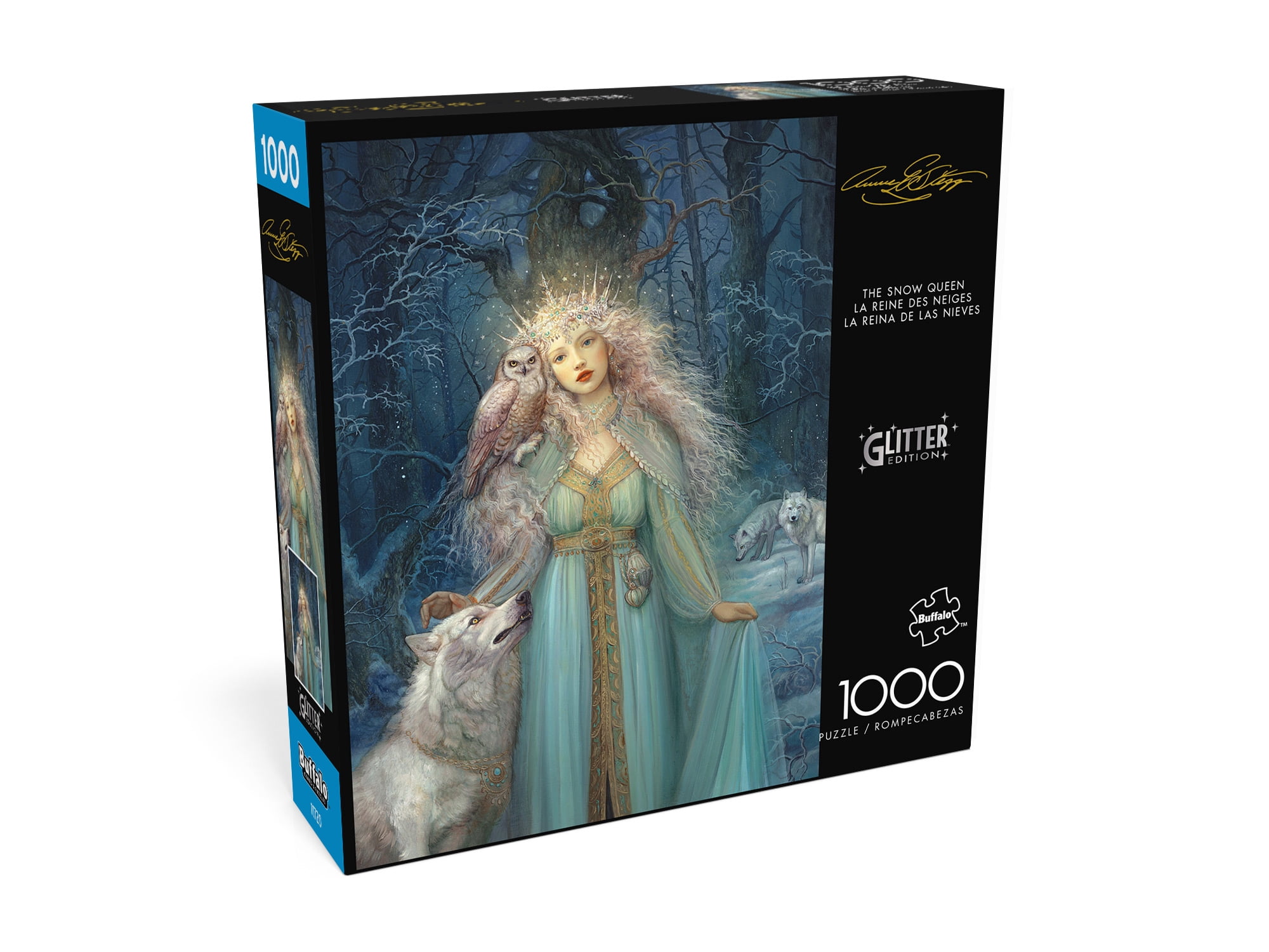 Buffalo Games The Snow Queen 1000-Piece 26.75 x 19.75-Inch Interlocking Jigsaw Puzzle for Adults Ages 14+