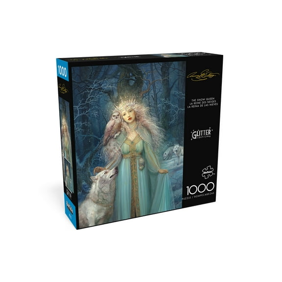 Buffalo Games The Snow Queen 1000-Piece 26.75 x 19.75-Inch Interlocking Jigsaw Puzzle for Adults Ages 14+