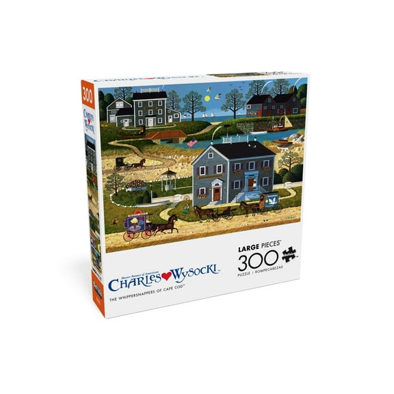 Buffalo Games The Whippersnappers of Cape Cod 300-Piece 21.25 x 15-Inch Interlocking Jigsaw Puzzle for Adults Ages 14+