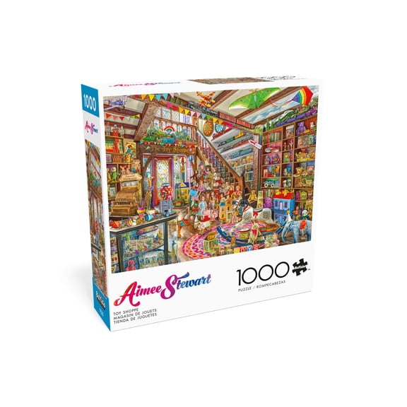 Buffalo Games Toy Shoppe 1000-Piece 26.75 x 19.75-Inch Interlocking Jigsaw Puzzle for Adults Ages 14+