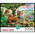 thumbnail image 1 of Buffalo Games - Two Thousand Piece Collection - Hidden Tigers - 2000 Piece Jigsaw Puzzle, 1 of 2