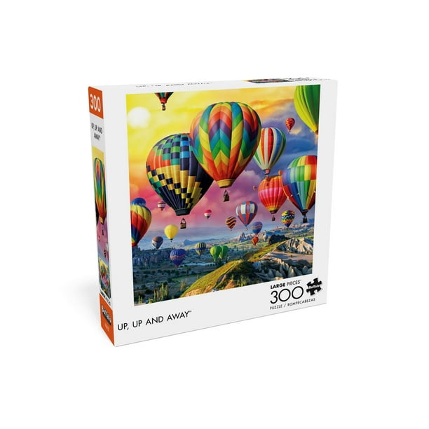 Up, Up, and Away 300 Large Piece Puzzle Used Complete