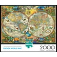 thumbnail image 1 of Buffalo Games - Vintage World Map - 2000 Piece Jigsaw Puzzle, 1 of 6