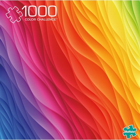 Buffalo Games Vivid Collection Color Challenge 1000 Pieces Jigsaw Puzzle