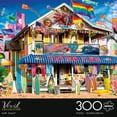 thumbnail image 1 of Buffalo Games - Vivid Collection - Surf Shack - 300 Piece Jigsaw Puzzle, 1 of 5