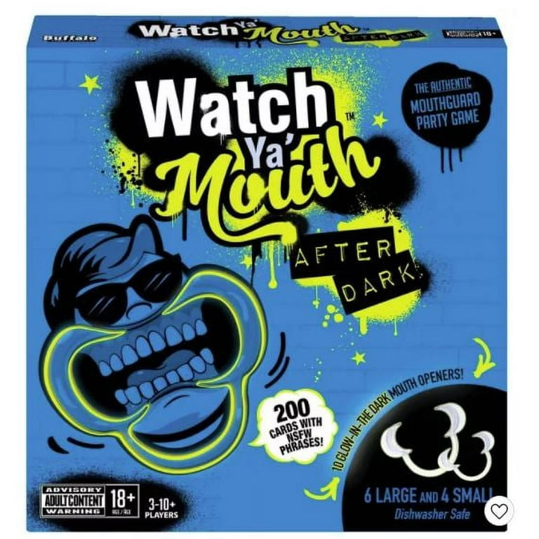 Buffalo Games Watch Ya Mouth After Dark Adult Game