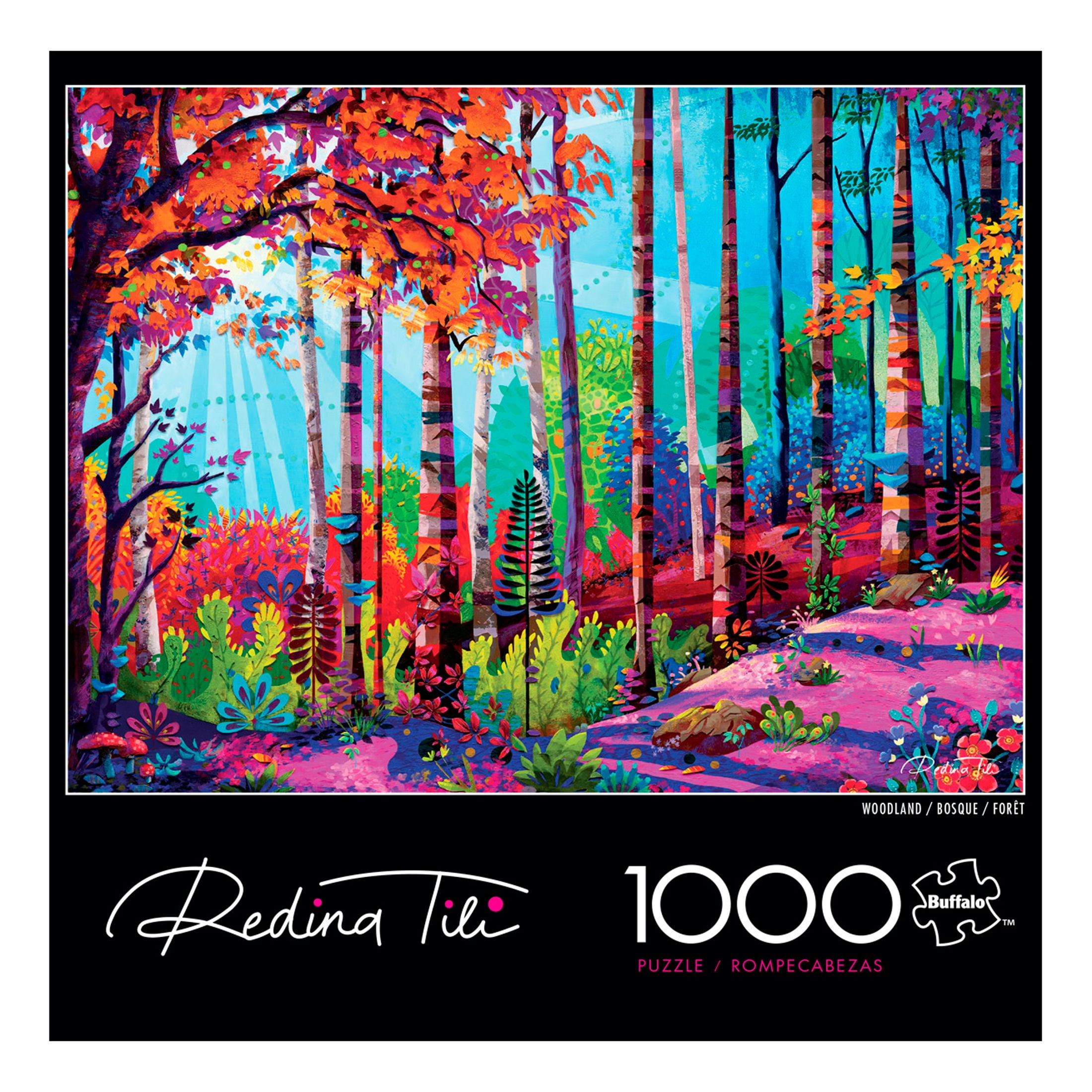 Buffalo Games Woodland 1000-Piece 26.75 x 19.75-inch Interlocking Jigsaw Puzzle for Adults Ages 14+