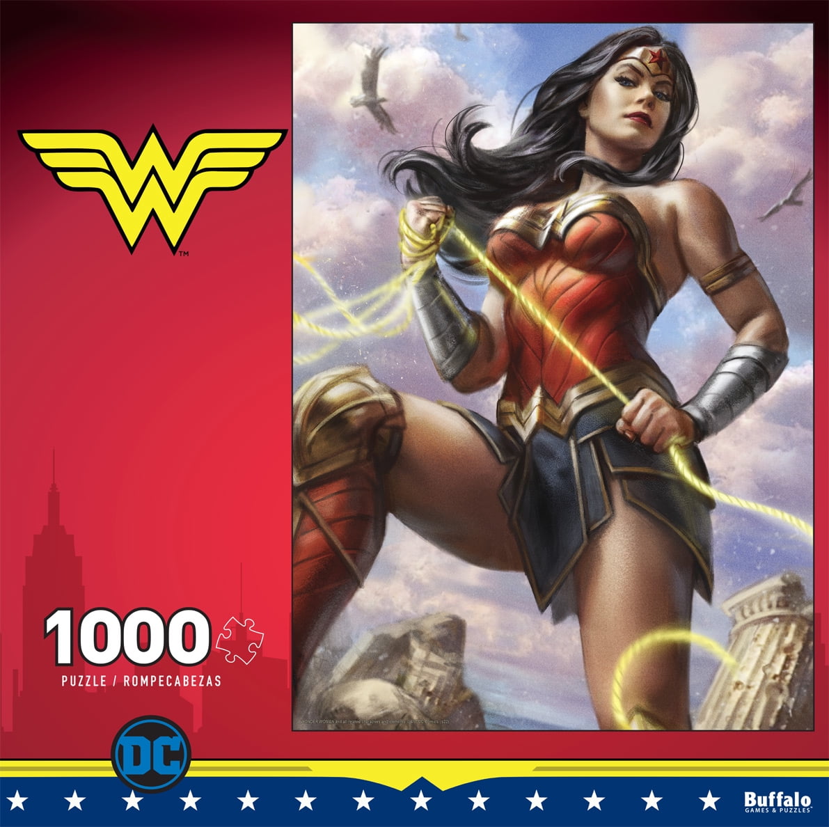 Buffalo Games1000-Piece Wonder Woman Trust, Compassion and Strength Jigsaw Puzzle