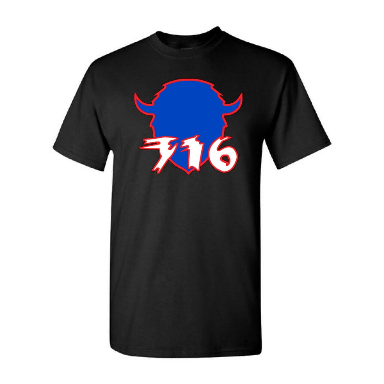 Buffalo Head Football Team Tshirt New York 716