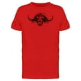 thumbnail image 1 of Buffalo Head In B&W Art T Tee Men's -Image by Shutterstock, 1 of 2