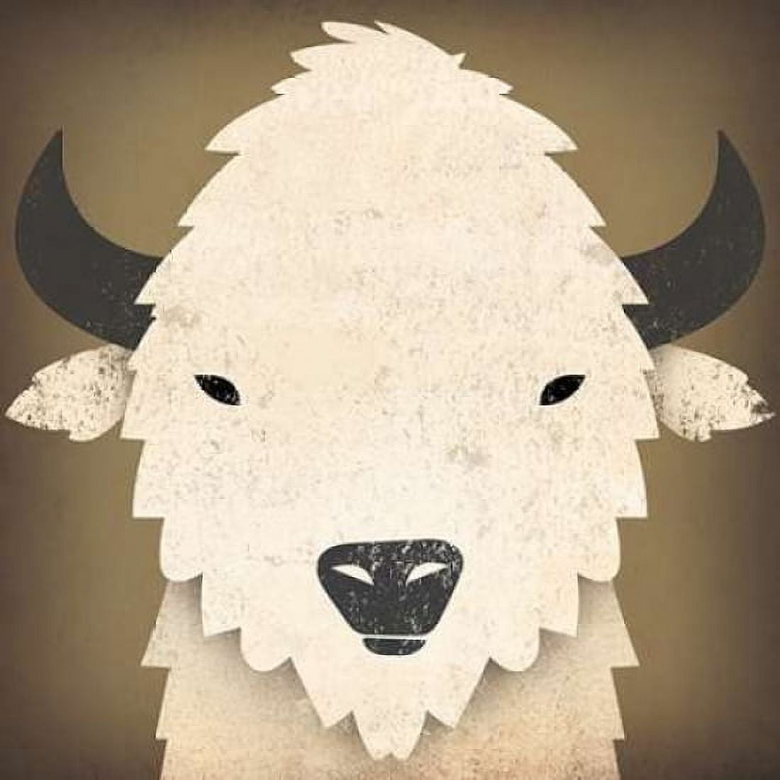 Buffalo I Canvas Art - Ryan Fowler (24 x 24)