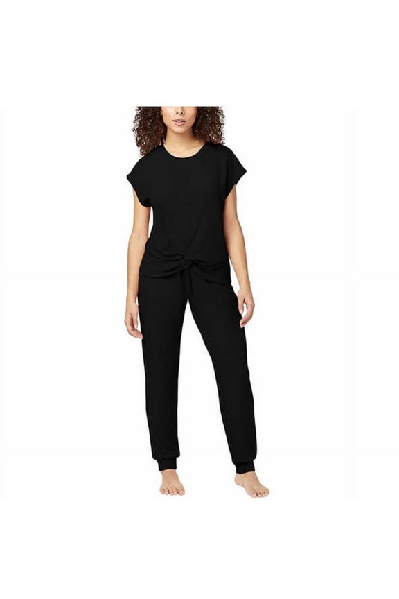 Buffalo Ladies' 2-Piece Lounge Set (Black, Large)