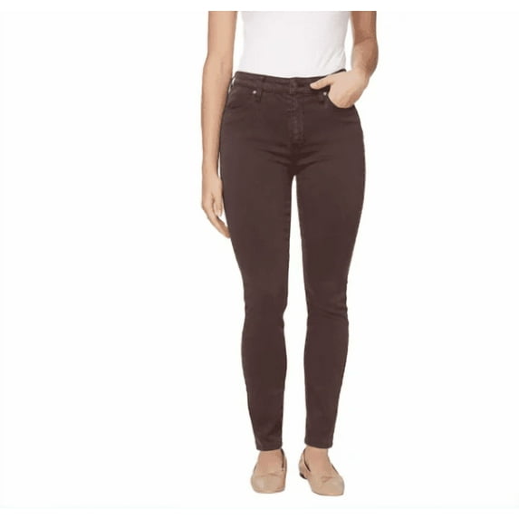 Buffalo Ladies' High-Rise Tencel Blend Pant (Dark Oat, 2/26)