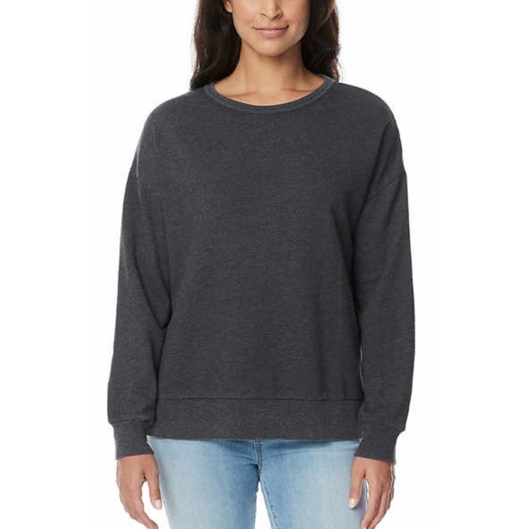 Buffalo Ladies' Long Sleeve Crewneck Pullover - Walmart.com