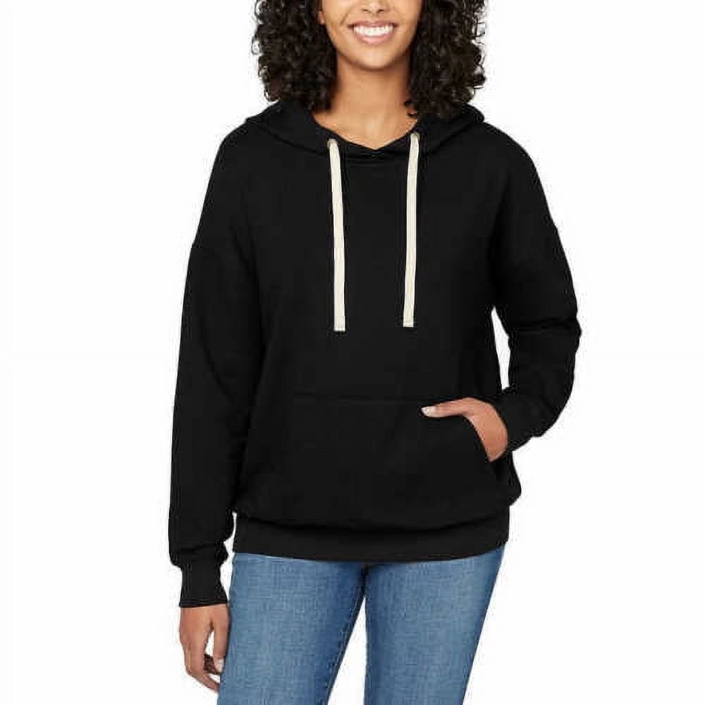 Buffalo Ladies' Super Soft Hoodie with Pocket 1610783 Size Small Color Black