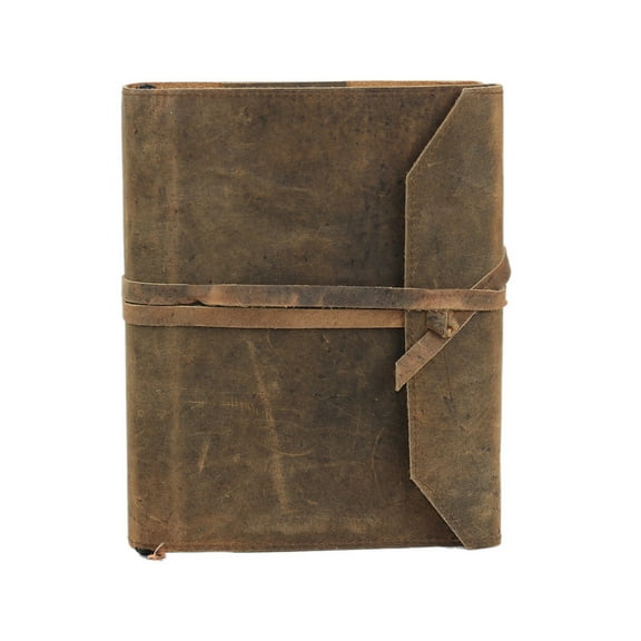 Buffalo Leather Journal with Inside Pocket
