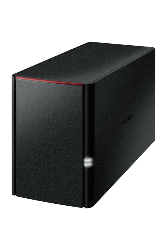 LinkStation 220 2-Bay Personal Cloud Network Storage 12TB (2x6TB) with Hard Drives Included - Marvell ARMADA 370 800 MHz - 2 x HDD Supported - 2 x HDD Installed - 12 TB Installed HDD Capaci...