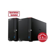 BUFFALO LinkStation 710 1-Bay Professional Network Storage 2TB 1X2TB with Hard Drives Included - Hexa-core 6 Core 1.30 GHz - 1 x HDD Supported - 1 x HDD Installed - 2 TB Installed HDD Capacity ...