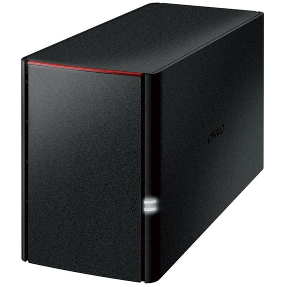 BUFFALO LinkStation SoHo 220 2-Bay Personal Cloud Office NAS 12TB (2x6TB) with Hard Drives Included - 2 x HDD Installed - (2 x 6TB) 12TB Installed HDD Capacity - Serial ATA/300 - Serial ATA/300 Con...