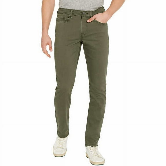 Buffalo Men's 5 Pocket Pants black (Olive, 32X30)