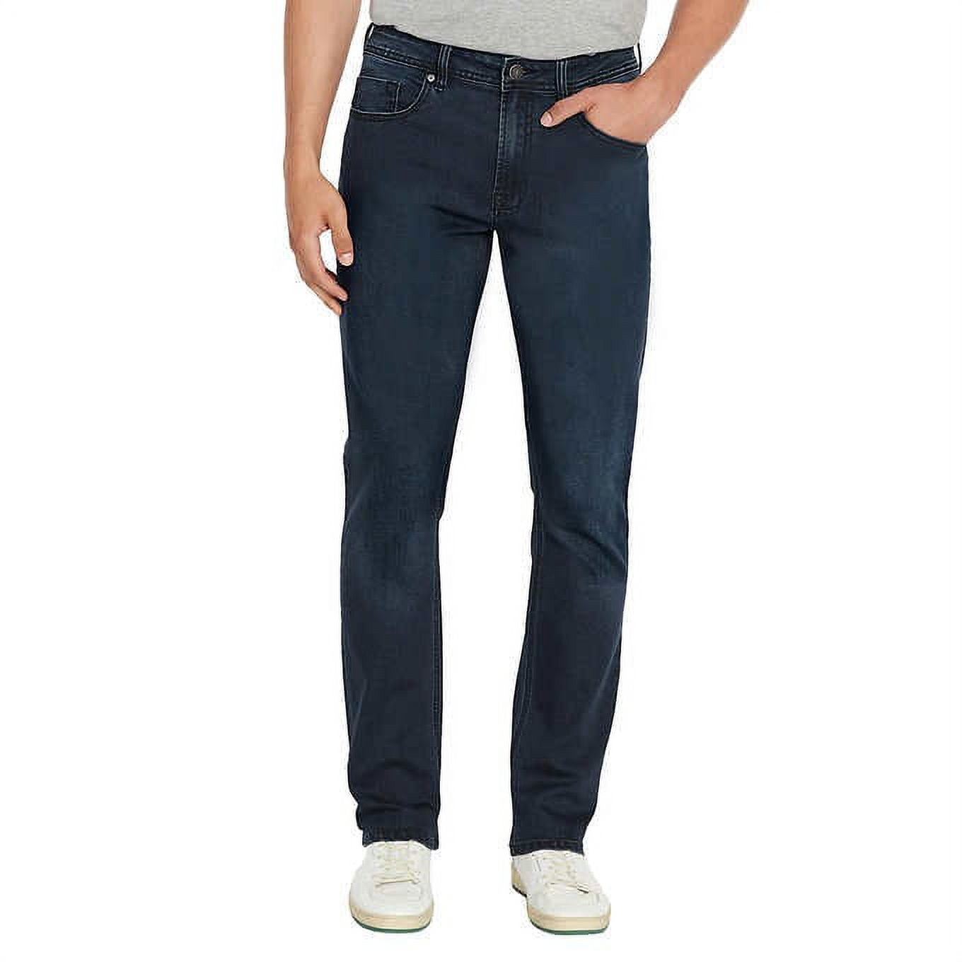 Buffalo Men's Size 38x32 Axel Super Plush Slim Fit Jeans, Dark Blue