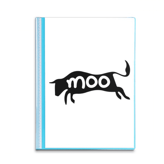 Buffalo Mutter Book Sheet Protectors Portfolio Binder Folder