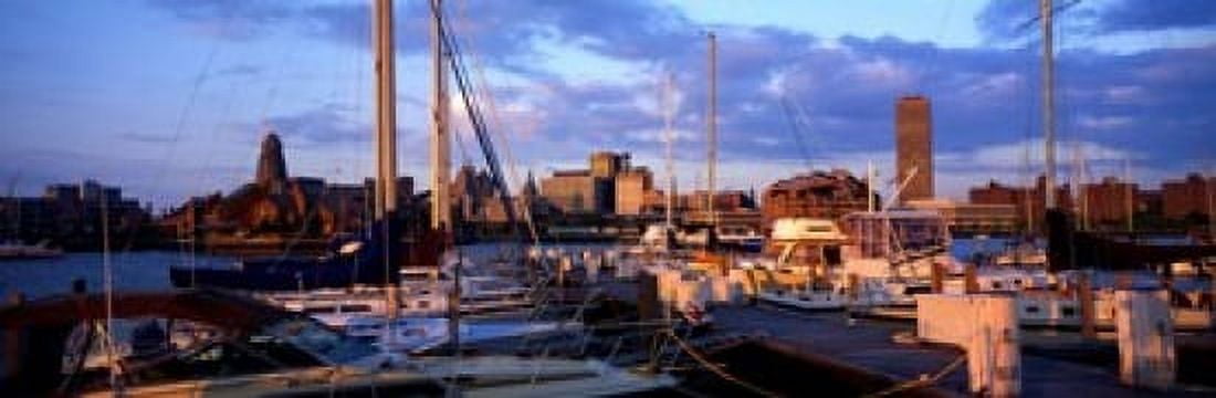 Buffalo NY Canvas Art - Panoramic Images (18 x 6)