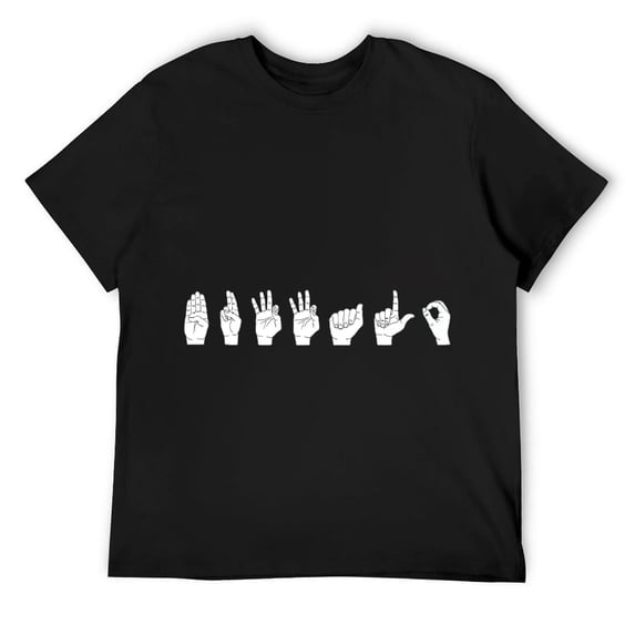 Buffalo Ny Sign Language Design Queen City 716 Men Women T-Shirt Black Medium