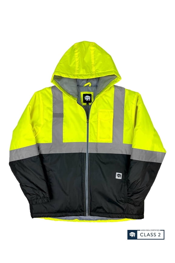 Class 2 Hi Vis Safety Two-Tone Lightweight Field Jacket 2.0