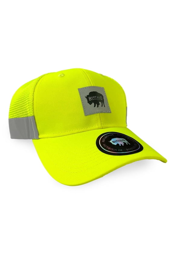 Hi Vis Reflective Safety Trucker Hat
