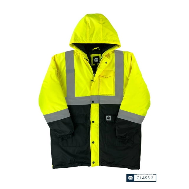 Buffalo Outdoors® Workwear Big & Tall Class 2 Hi Vis Safety Winter