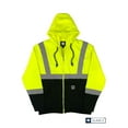 thumbnail image 1 of Buffalo Outdoors® Workwear Class 2 Hi Vis Reflective Safety Hoodie - Yellow, 1 of 4