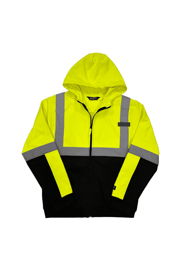 Workwear Class 2 Hi Vis Safety Softshell Jacket