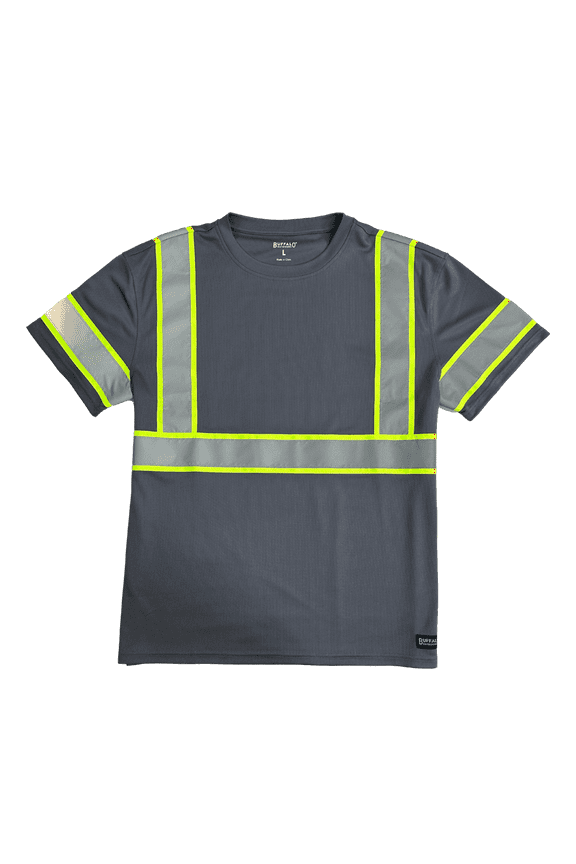 ® Workwear Grey Short Sleeve Safety T-Shirt