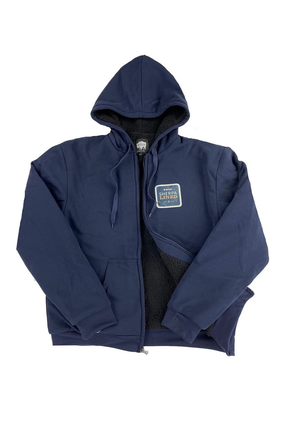 ® Workwear Men's Sherpa Lined Hooded Sweatshirt