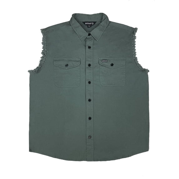 Buffalo Outdoors® Workwear Men's Sleeveless Biker Shirt