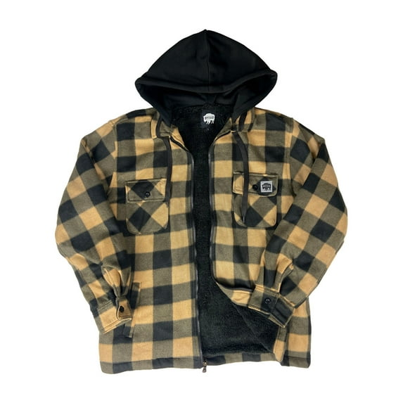 Buffalo Outdoors® Workwear Sherpa Lined Hooded Fleece
