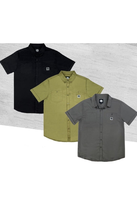® Workwear Short Sleeve Button Down Twill Work Shirt