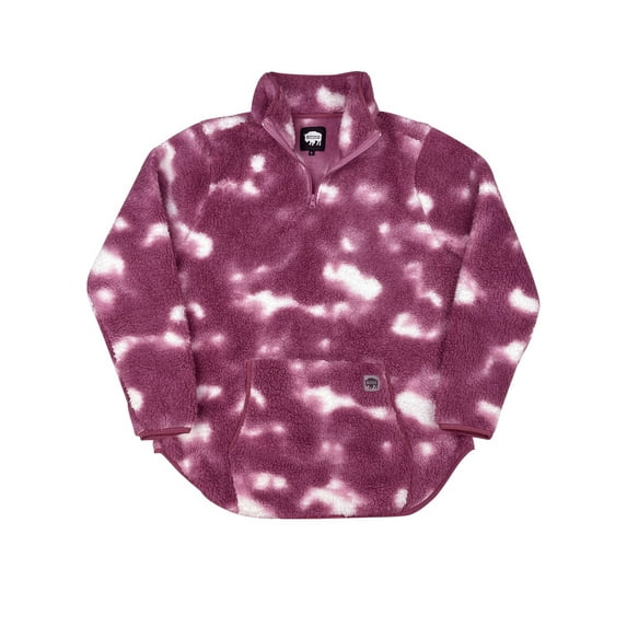 Buffalo Outdoors® Workwear Women's 1/4 Zip Tie-Dye Sherpa