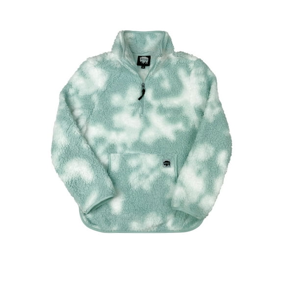Buffalo Outdoors® Workwear Women's 1/4 Zip Tie-Dye Sherpa