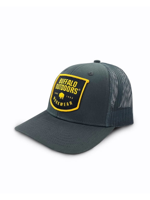 ® Workwear Woven Color Patch Trucker Hat