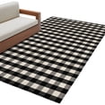 thumbnail image 1 of Buffalo Plaid Area Rug 3x5 Washable Rug Non Slip Farmhouse Black White Checkered Vintage Large Area Rug Indoor Floor Carpet for Entryway Bedroom Kitchen Living Room Home Office Dining Room Nursery, 1 of 9