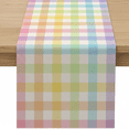 Buffalo Plaid Check Table Runner for Spring Easter Holiday Farmhouse ...