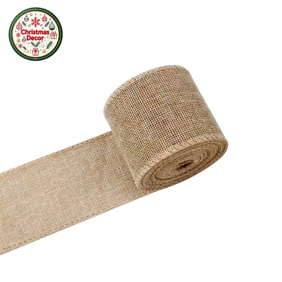 Buffalo Plaid Moose Christmas Ribbon 2.36"x6.56 Yards,Wired Edge Buffalo Check Ribbon,Christmas Gift Wrapping Burlap Ribbon Roll for DIY Crafts Wreaths Xmas Tree Bows Home Wedding Birthday Decor