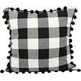 thumbnail image 1 of Buffalo Plaid Pillow Covers 18 x 18 inch – Premium Plaid Throw Pillow Covers – Buffalo Check Pillow Covers – Lovely Farmhouse Style Throw Pillows for Couch and Bed, 1 of 5